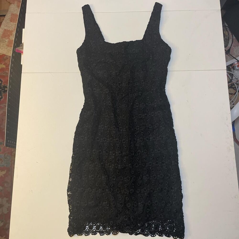 Vintage 90s Lace Midi Dress